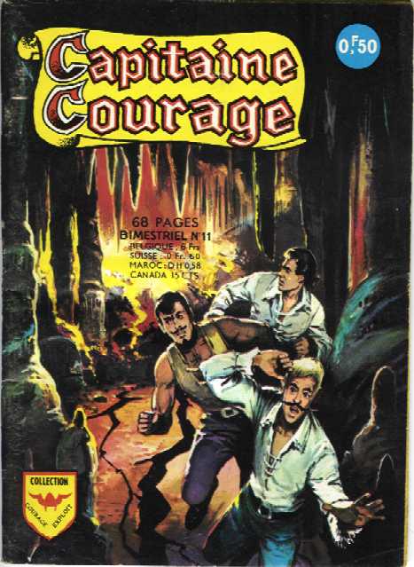 Scan de la Couverture Capitaine Courage n 11